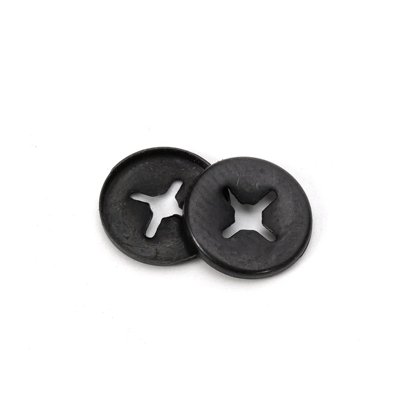 m3 m4 m5 m6 stainless steel/spring steel black inner star lock clips washer plum clamp retaining starlock washer for shaft
