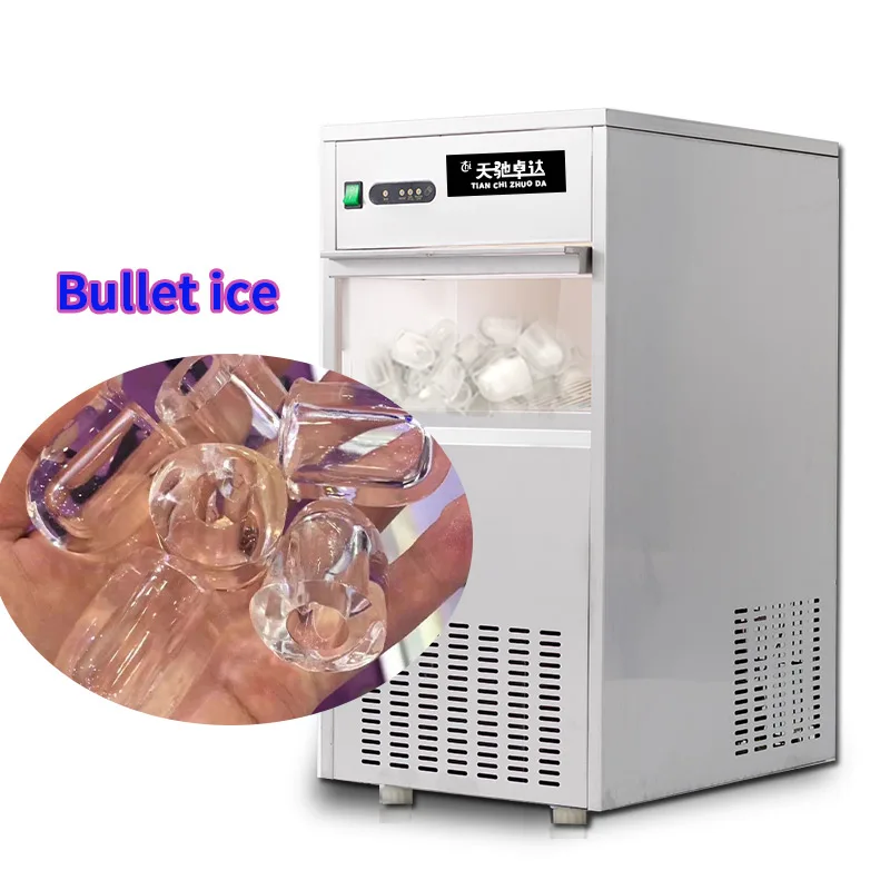 
small ice maker machine block countertop nugget ice maker 30kg/24h ice cube machine industrial for home 