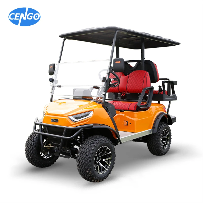 High performance 48v golf cart 4 Seater Electric Golf Buggy Off-Road UTV Golf Car for sale Club car