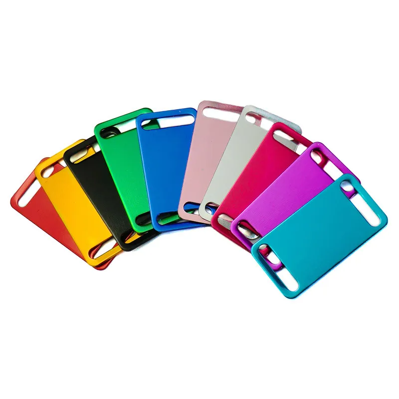Cheap Customized Shape Dog Tag Name Plate Pet ID Tag Personalized Laser Engraving Aluminum Sublimation Blanks Dog Tag