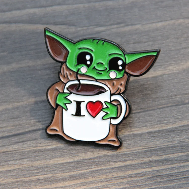 Wholesale zinc alloy cheap metal funny design custom lovely soft enamel lapel pins