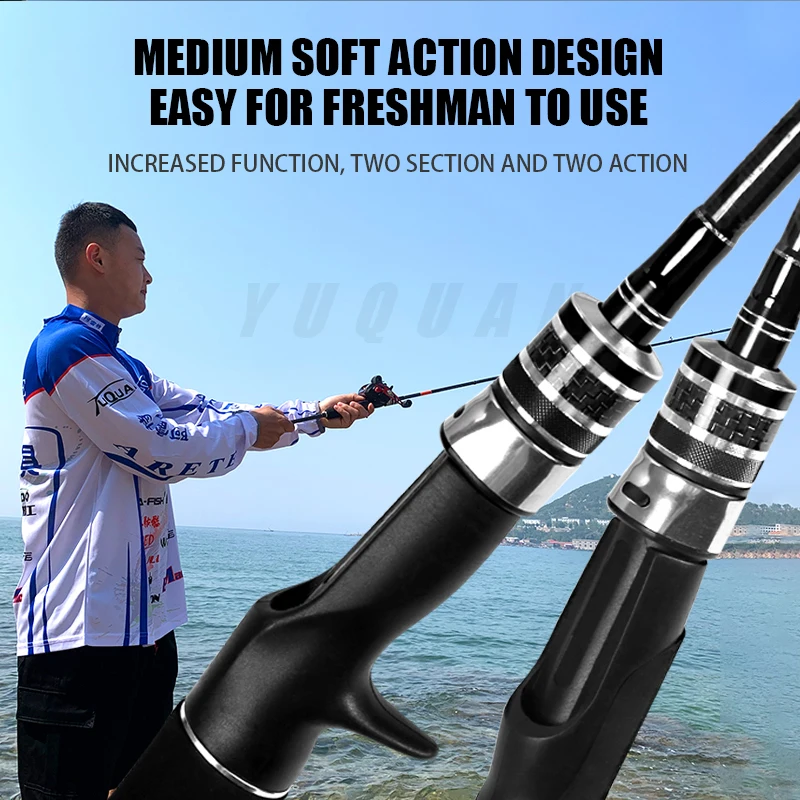 2022 New Low Cost  Sensitive Guide Bass Straight Shank Professional Competition Lure Rod