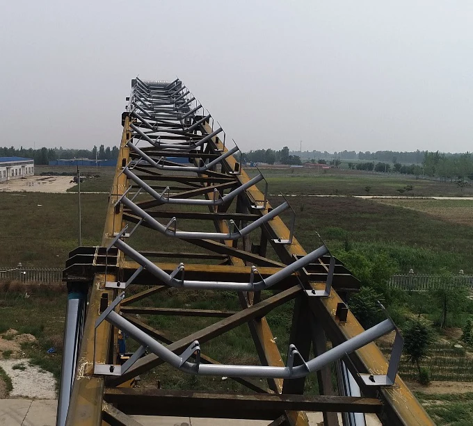 Flexibility and Mobility Adjustable Height Telescopic Belt Conveyor With New Design