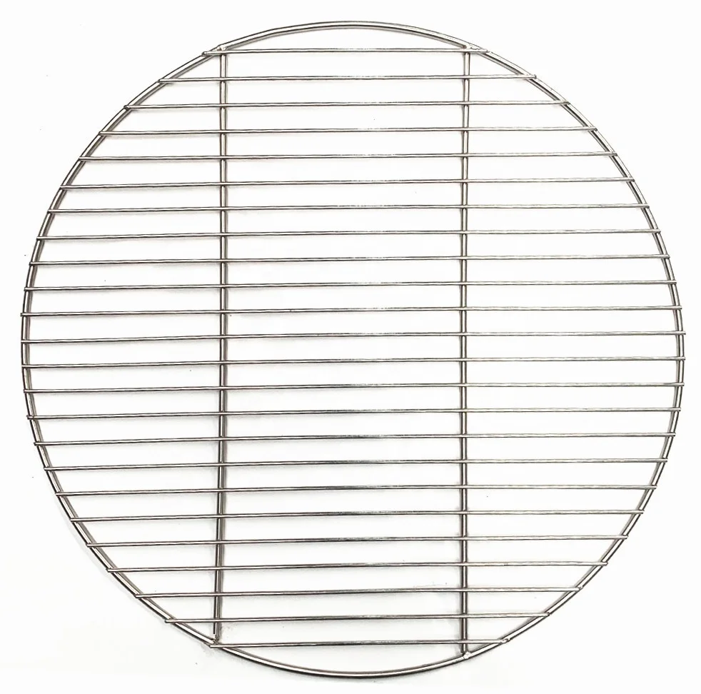 High Quality stainless steel rounded bbq grill grids barbecue wire mesh net
