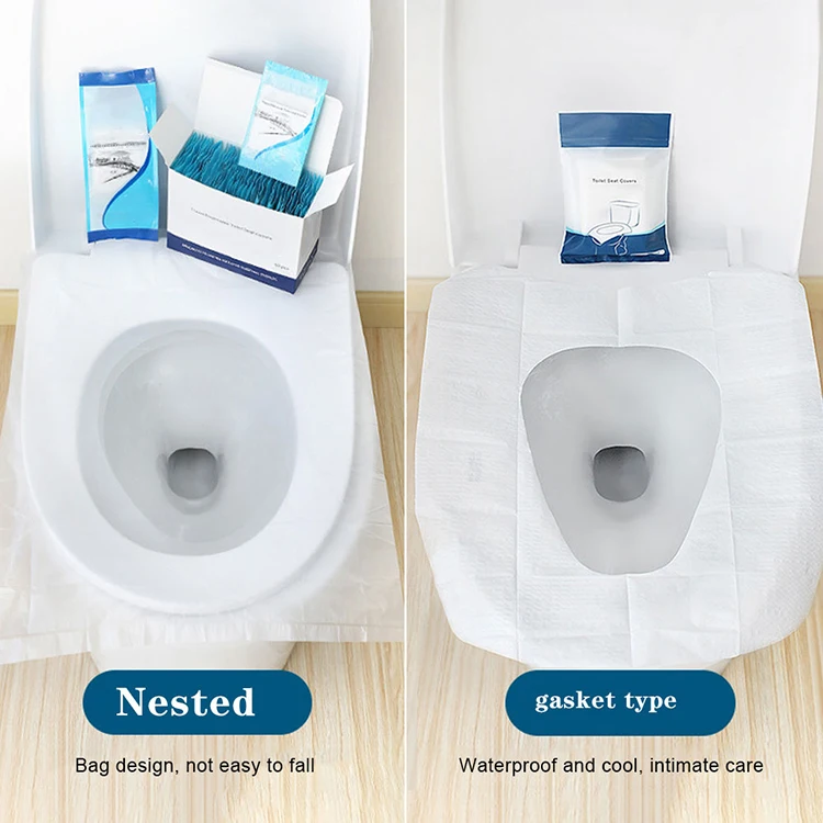 Easy Carry Disposable Plastic Toilet Seat Cover