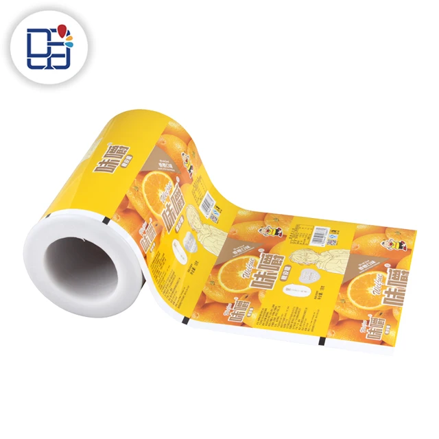 
Dried Food Sachet Heat Resistant Plastic CPP Aluminum Foil Food Packaging Bag Film For Automata 