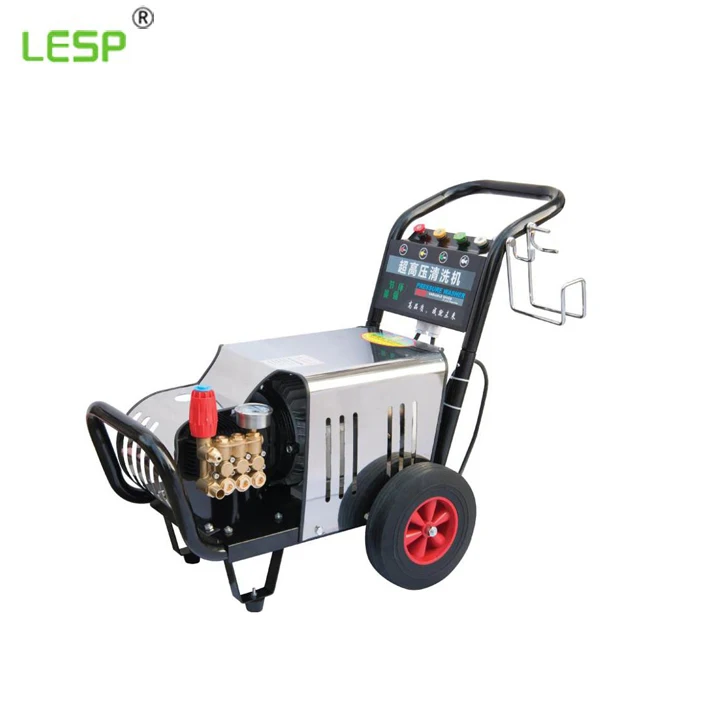 High working efficiency street brush sweeper/high pressure cleaner