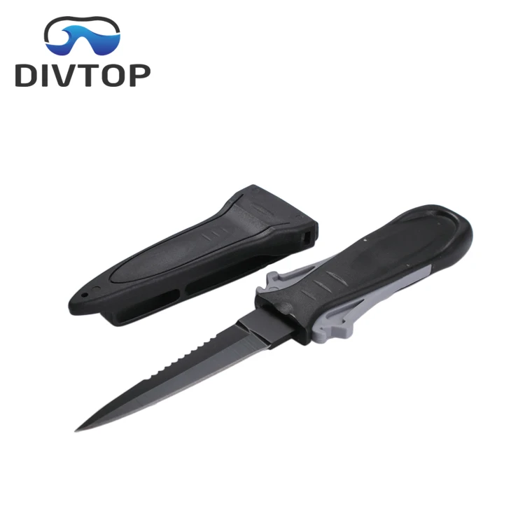Professional Blunt Tip Blade Freedive Dive Scuba Diving Folding Knife