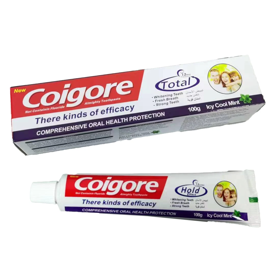 Good Quality Wholesale Coigore Toothpaste 100g Strong Teeth Icy-Cool Mint