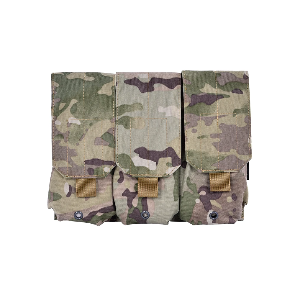 Plate Carrier Triple 7.62 Mag Pouch Nylon Magazine