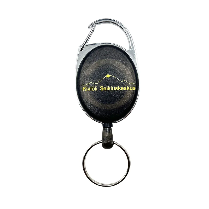 Heavy Duty Retractable Pull Badges Id Reel Carabiner Badge Reels Wholesale Badge Reel Doctor