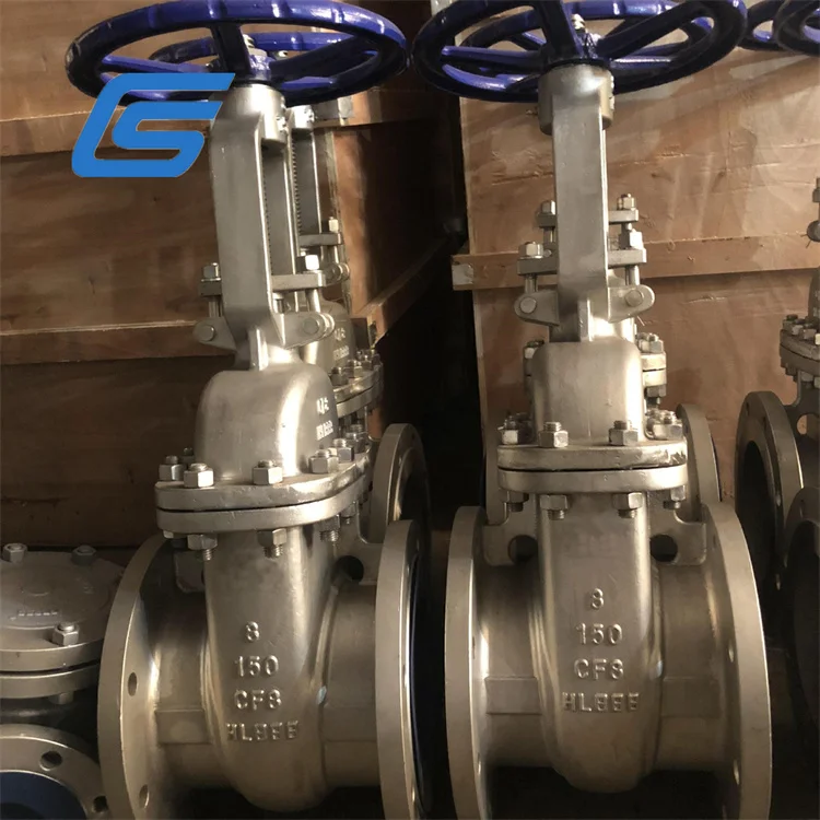 cheap price In stock API Flanged 8 Inch CL150 carbon steel wedge gate valve