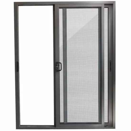 Aluminum double glazed patio sliding doors aluminium glass doors
