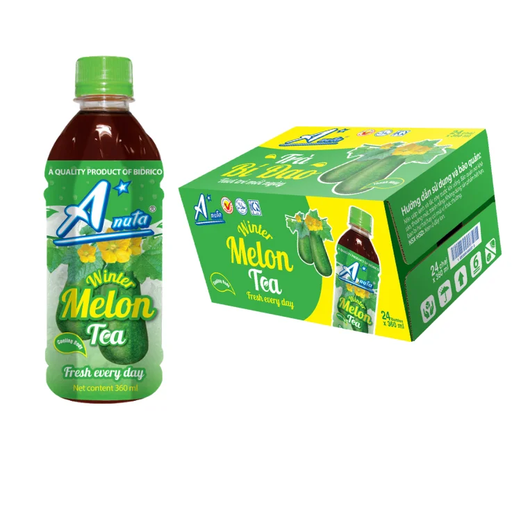 Winter Melon Tea Fruit Vegetable Juice Beverage Tea Haccp Certification Customized Packaging No Sugar Vietnam Manufacturer