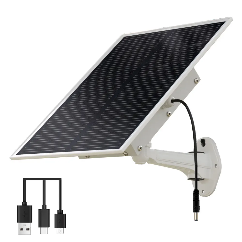 TecDeft Hot sale 12V 15W  20AH solar energy panel system kit with batteries for outdoor camera