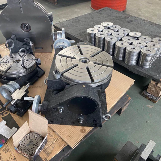 Hot Sale CNC Machine Accessories TSK Series Tiling Rotary Table High Quality  TSK250