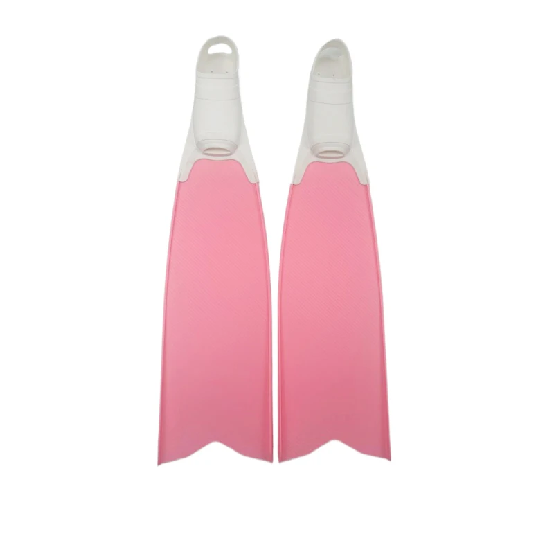 Ocean Fin Foot Pockets custom logo color Professional Adult Carbon Fiber Training Spearfishing Long Diving Freediving Fins