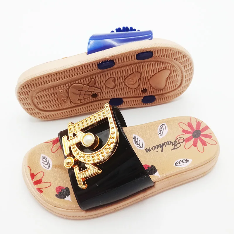 New style good quality Platform PVC Summer beach Kids Flip Flop Slippers