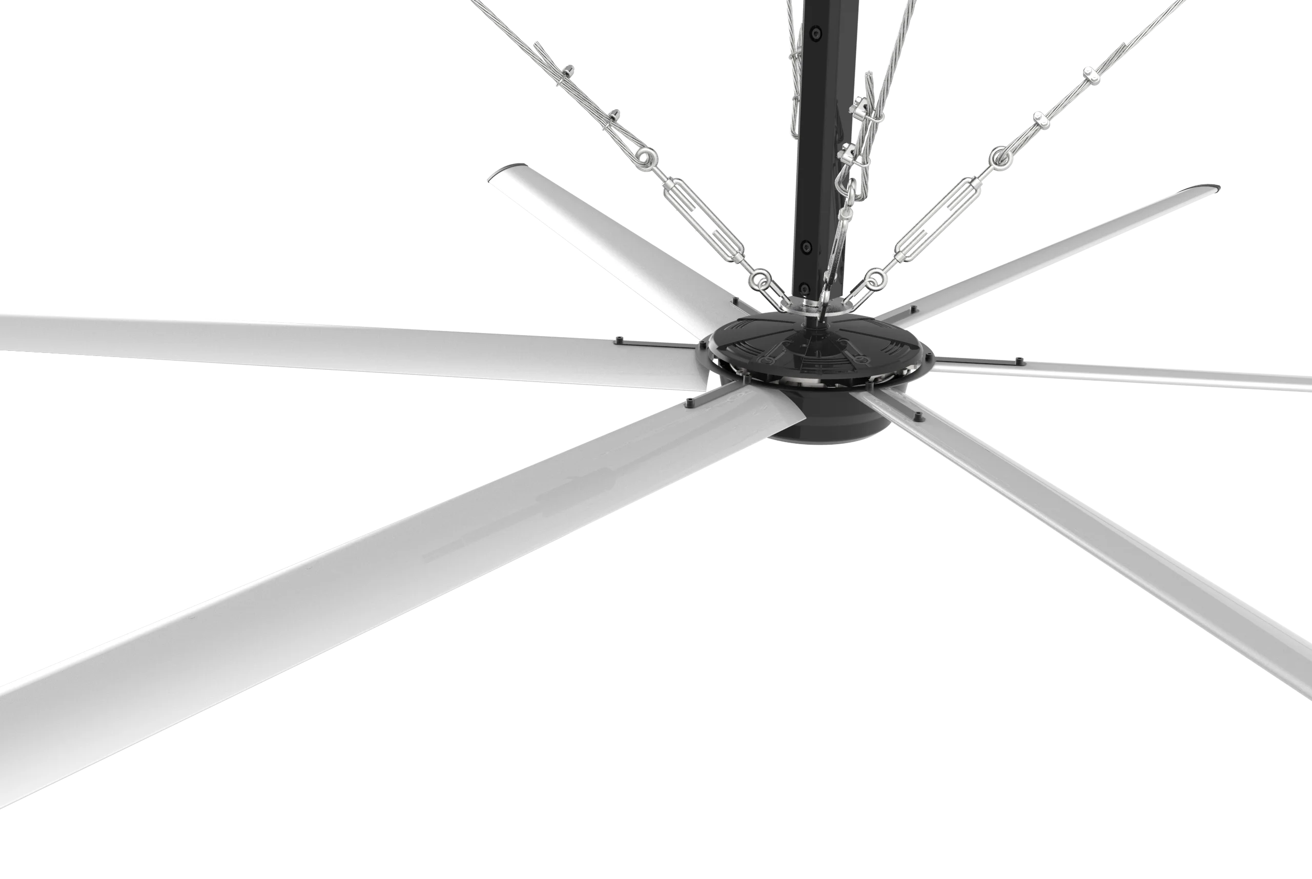 SuZhou OPT HVLS Fan 14FT Electric PMSM Motor Ceiling Fan for Industrial