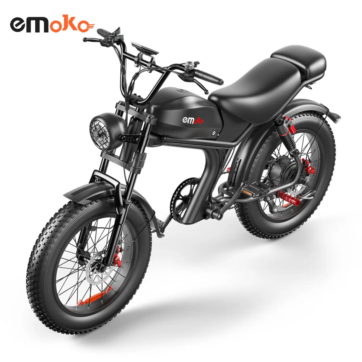 Wholesale Emoko C93 48V 1000w fat tire ebike wheels high power speed long range mobility manufacturer dirt adult electric bike