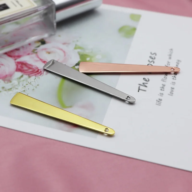 Розовый Золотой металлический роскошный крем для глаз Косметическая лопатка