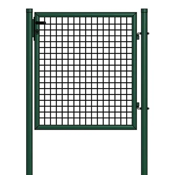 Mesh Garden Gate Galvanized Steel Privacy Border Enclosure for Patio, Terrace, Backyard, Furniture