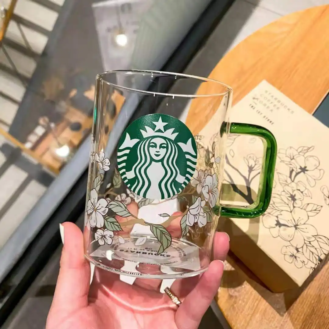 Borosilicate hydrochloric acid heat-resistant glass Starbucks Mug