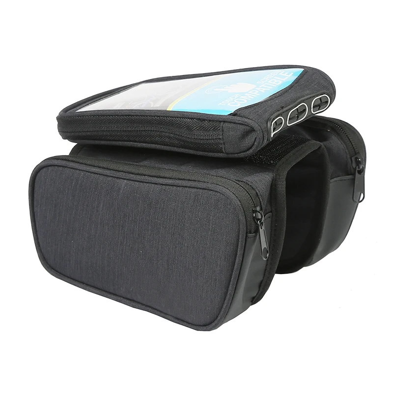 High quality waterproof bicycle travel top tube bag phone bag bicycle smartphone top frame bag