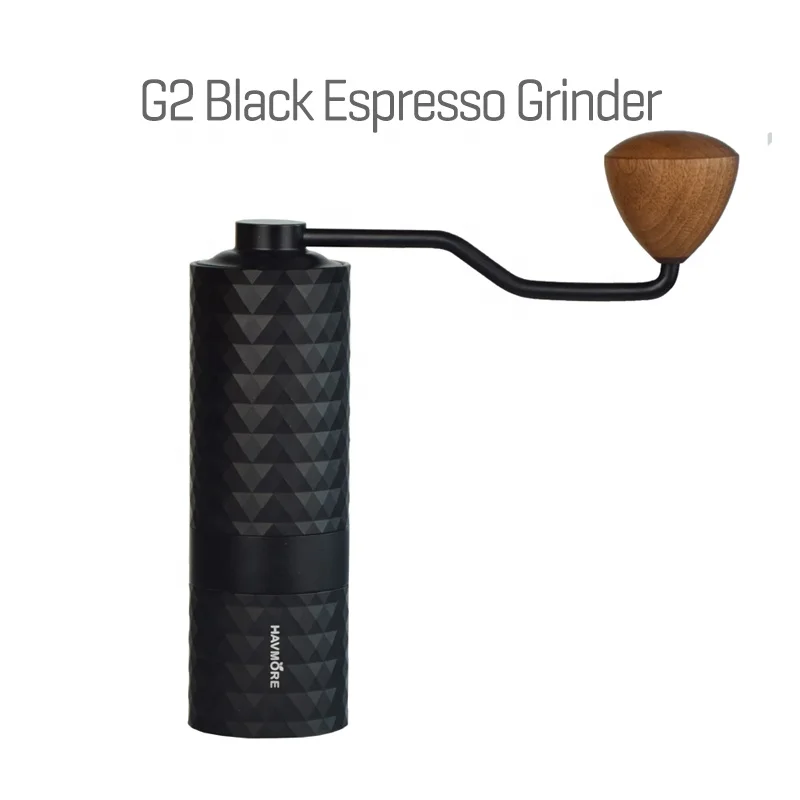 Z Newest Ecocoffe Portable Adjustable Manual Coffee Bean Mill With Stainless steel Burrs Stainless Steel Coffee Grinder G2