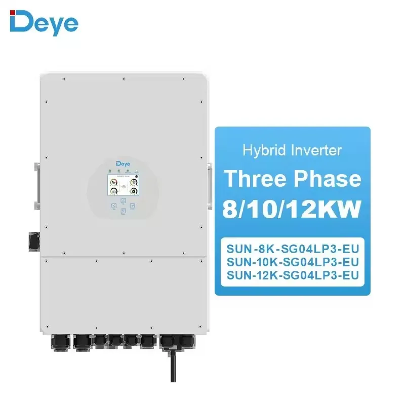 Deye SUN-8K-SG01LP1-EU DC48V 3 6 кВт 5 8 Гибридный солнечный инвертор 8000 Вт пока нет отзывов