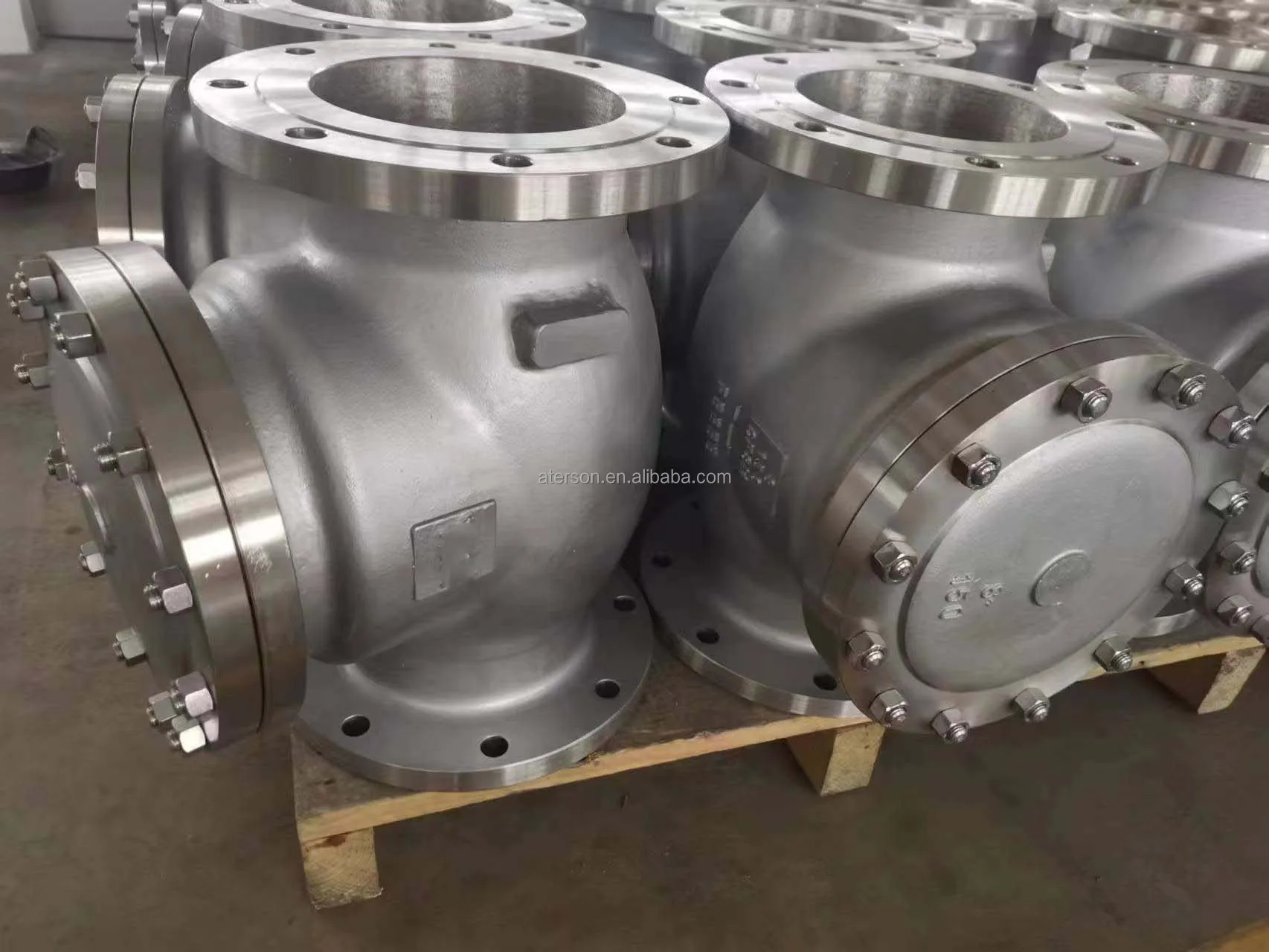 Фланцевый поворотный обратный клапан API/JIS/DIN Прямая продажа с завода 150/300/Lb CF8 CF8M SS304 SS316