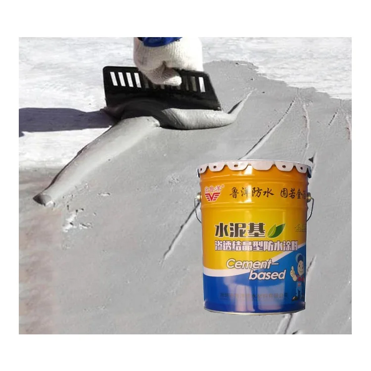 Manufacturer Wholesale Waterproofing Materials Cement-based permeable crystalline waterproof coating powder