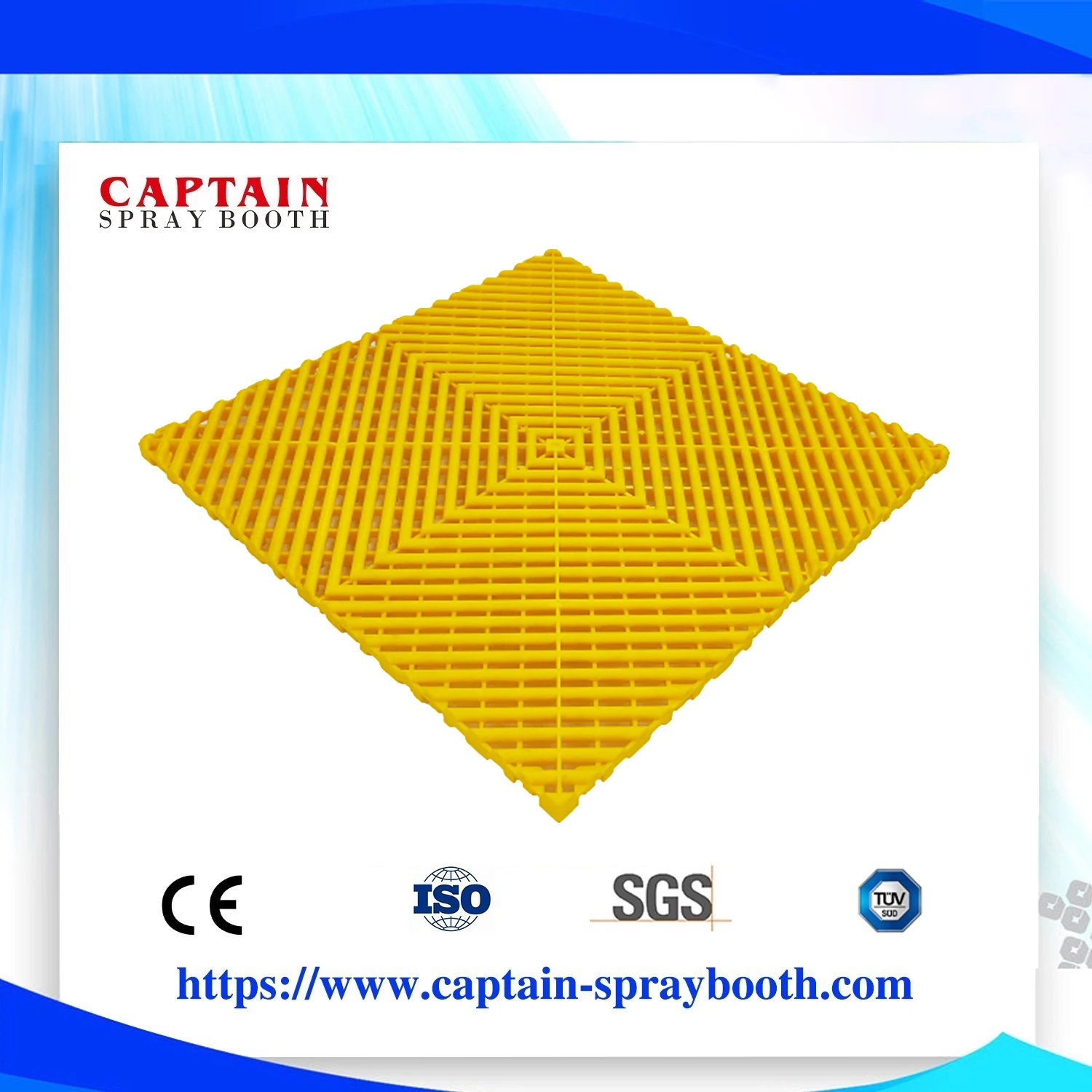 Manufacturer Wholesale PVC Ribbed mat for car wash repairs workshop floor