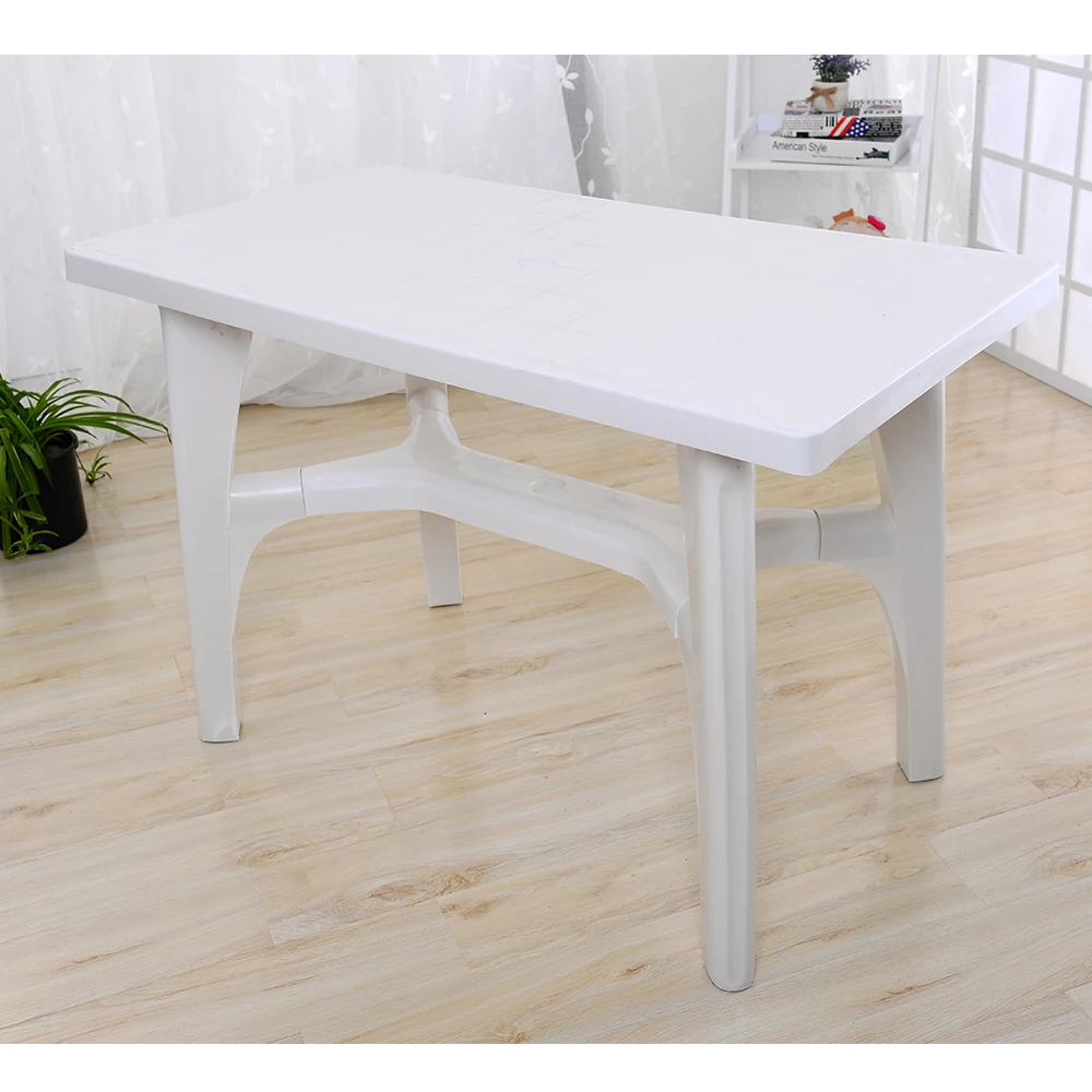 Cheap furniture rectangle banquet restaurant plastic dining table