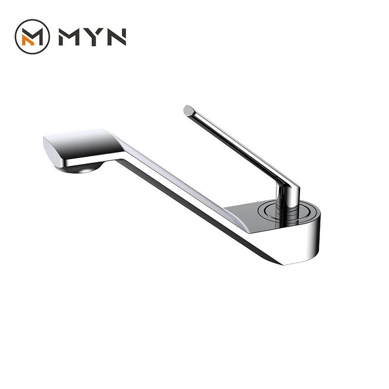 Single Handle Hole Gold Bathroom Basin Sink Taps Mixer Faucet For Bathroom