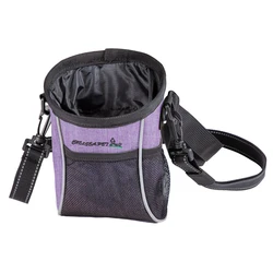 hands-free puppy training pouch adjustable waistband dog treat pouch
