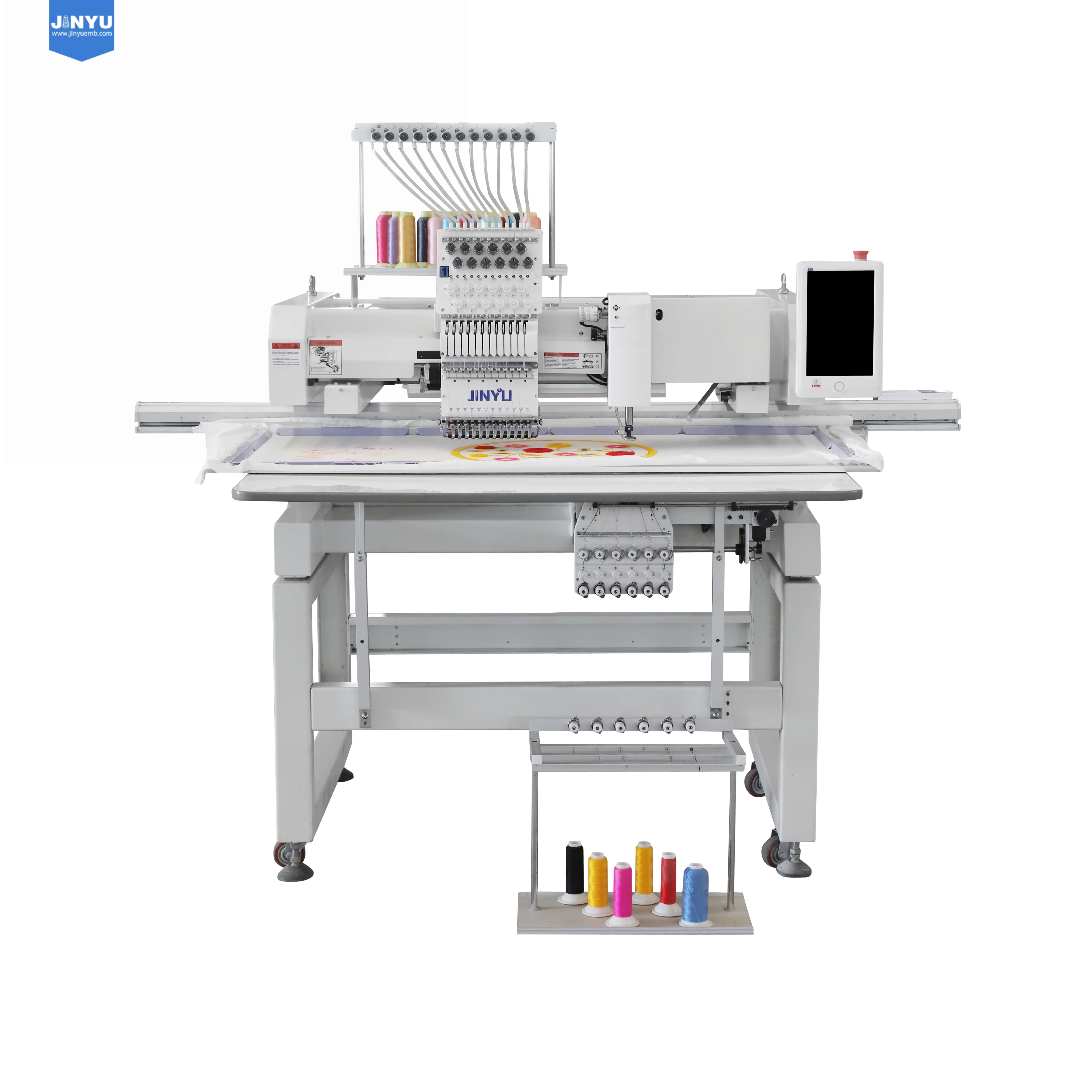 JCM-1201 + 1 быстрая доставка вышивальная машина из синели компьютеризированная