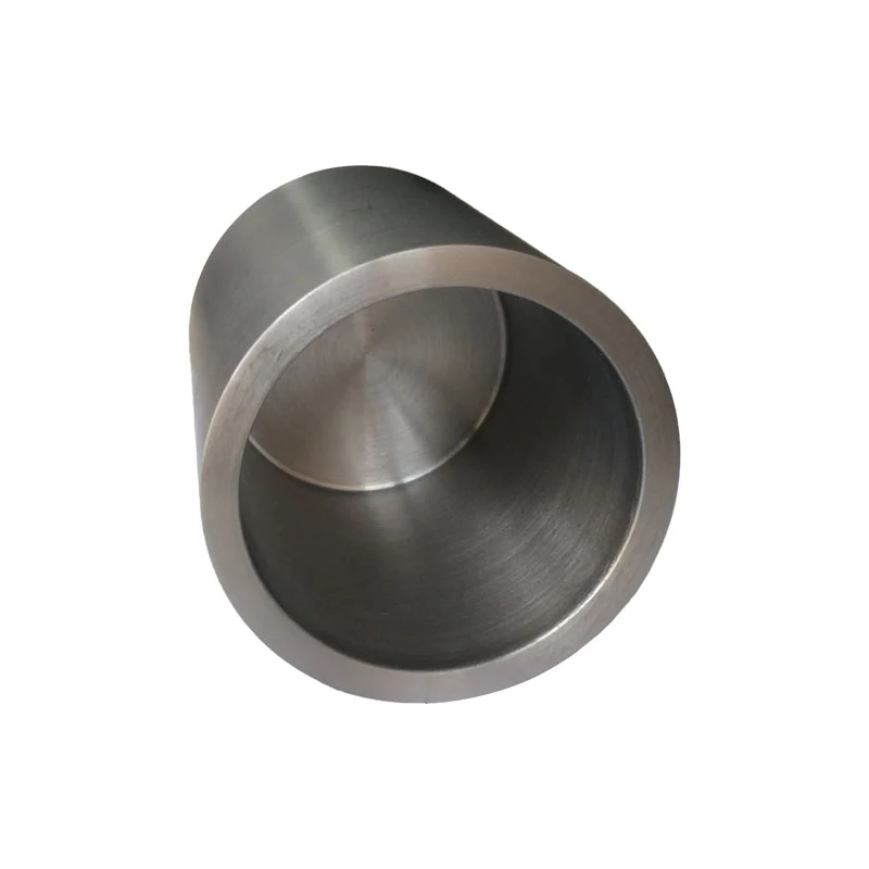 Mo1 Pure molybdenum Crucible 99.95% molybdenum seamless crucible