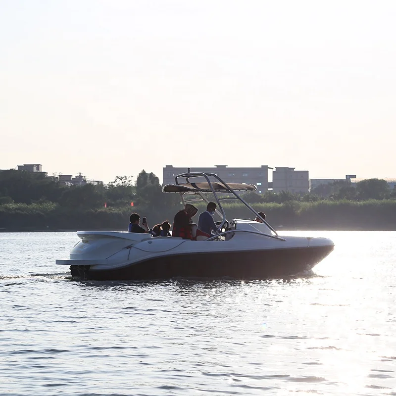 12 passenger speed fiberglass boat 5.8m
