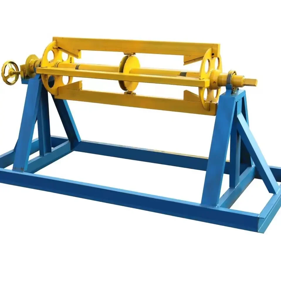 Manual Uncoiler Machine Decoiler Material Machine