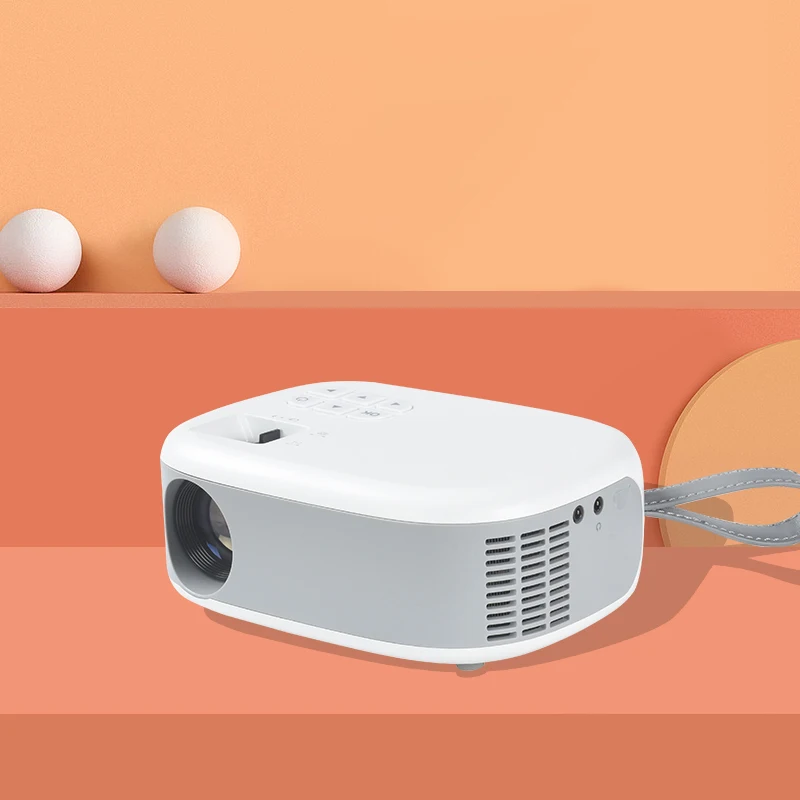 New Design Mini Native 480P Projector Factory OEM ODM Mini Portable1080p Support Full HD LED LCD Home Theater Video Projector