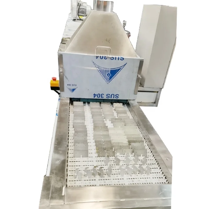 Conveyor industrial ultrasonic washer for Stamping aluminum sheet degreasing deoiling cleaning  passivation and drying machine
