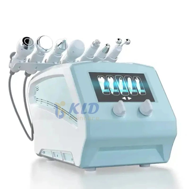 Salon Beauty Tool 8IN1 hydra skin peeling rf lifting bio facial lift plasma jet device