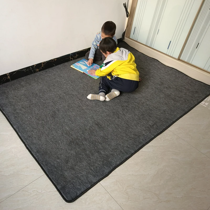 Room Warmer Under Rug Heater Electric Heated Area Rug Hot Carpet Foot Warmer Home Use
