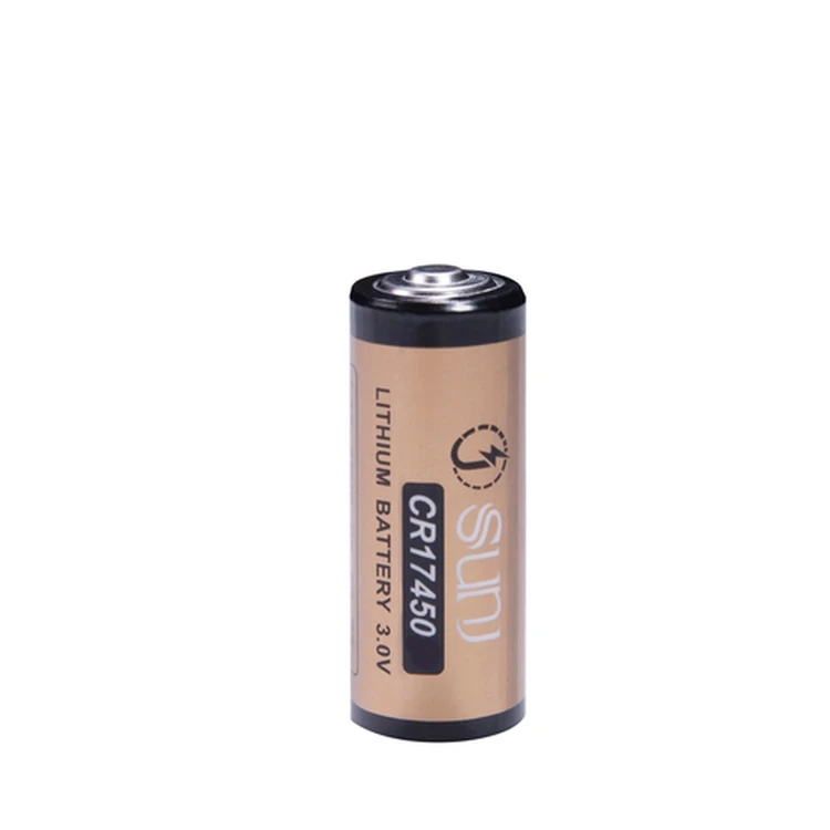 CR17450 Non Rechargeable 3.0V AG Size 2400mAh Capacity Long Shelf Life Primary Battery
