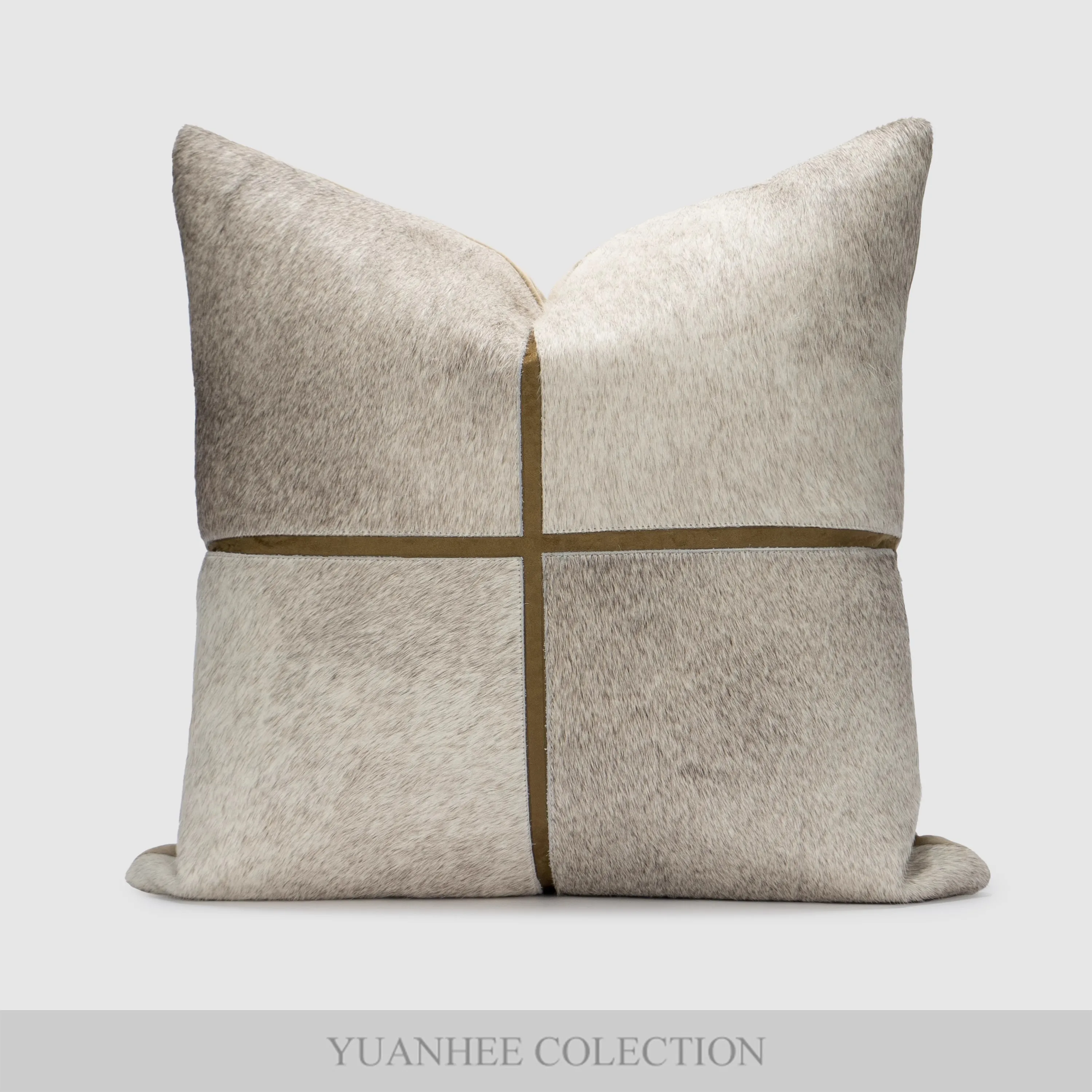 Yuanhee square pillow cushion simple for model room hotel living room bedroom sofa home decoration pillowcase cushion cover