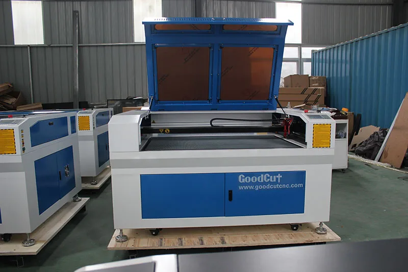 Hot sale 6090 1390 80W 100W 150W CO2 Laser Engraver Cutting Machine For Plastic Rubber Wood With RECI Tube RUIDA Control System