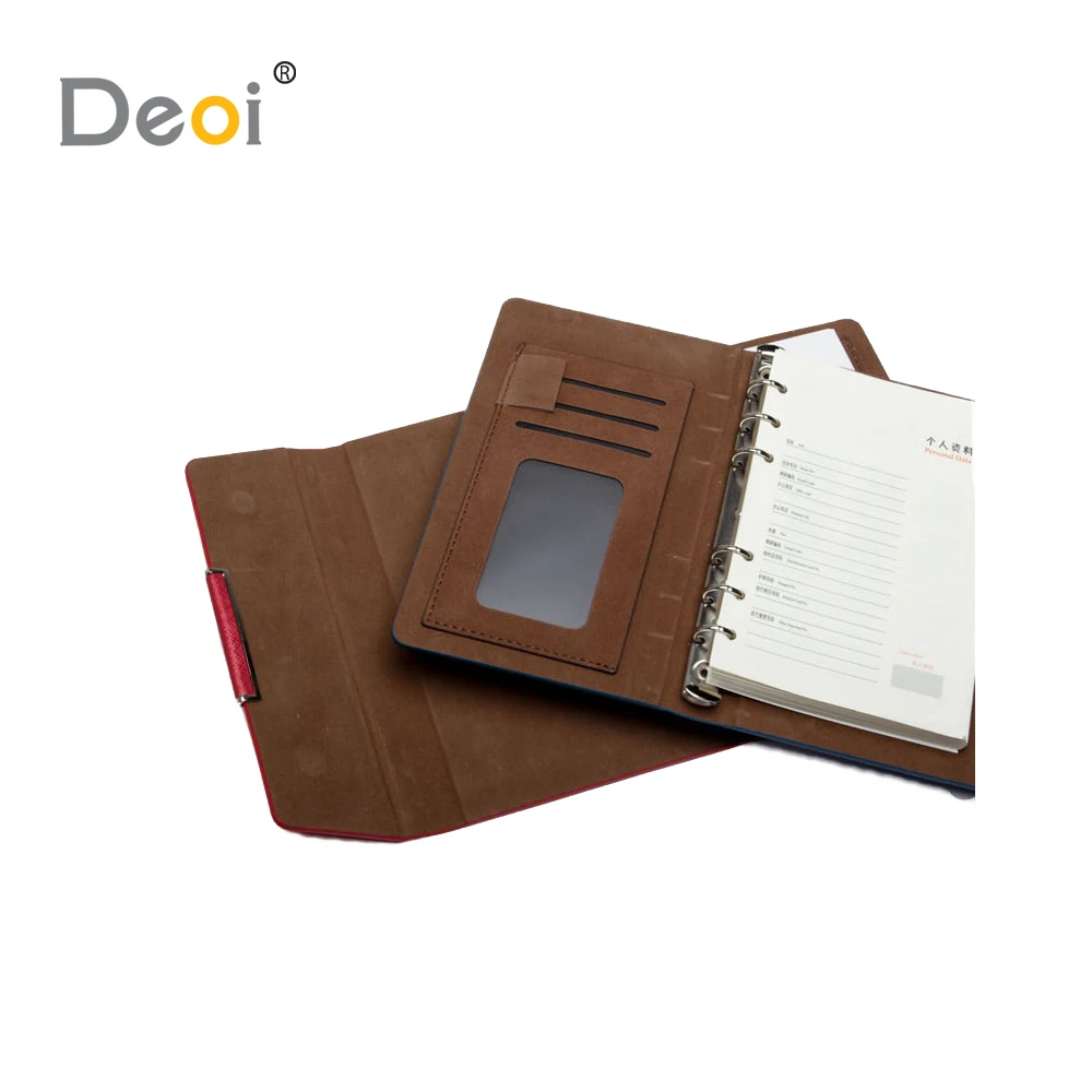 
high quality metal cover thick spiral notebook 