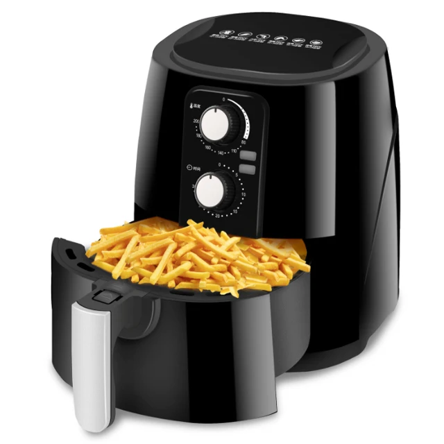 4.5L Hot Selling Oven Timer Knob Air Fryer Household New Large-Capacity Multi-Function Fume-Free All-in-One Machine