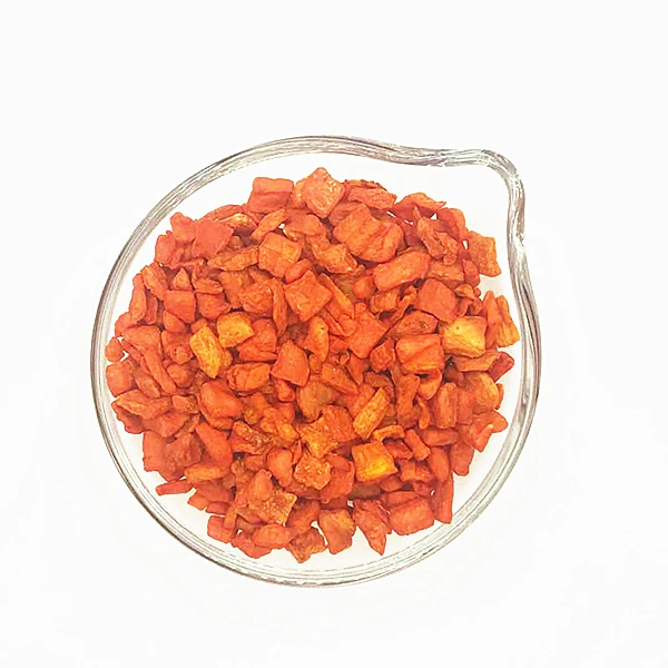 Wholesale Dried Carrot Puffed Carrot Cubes For Best Price